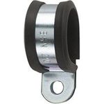 HellermannTyton AFCS12 Befestigungsschelle schraubbar 166-50601 Bündel-Ø-Bereich 12 mm (max) mit Chloropren-Schutzprofil Metall, Schwarz 1 St. (166-50601)