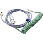 Ducky Premicord USB Kabel 1,8 m USB A USB C Blau - Grün (DKCC-IRCNC1)