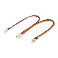 Wentronic Goobay Internes PC-Stromkabel - 2x 3-pin. Stecker > 3-pin. Buchse (93880)