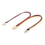 Wentronic Goobay Internes PC-Stromkabel - 2x 3-pin. Stecker > 3-pin. Buchse (93880)