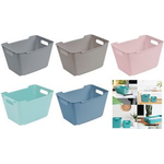 keeeper Aufbewahrungsbox "lotta", 12,0 Liter, nordic-blue dekorative Lifestyle-Box zur übersichtlichen Aufbewahrung - 1 Stück (1091268000000)