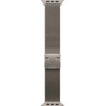 Apple 49mm Natural Titanium Milanese Loop - Medium (MGHP4ZM/A)