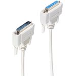 shiverpeaks ®-BASIC-S--SUB-D Verlängerung, 25-pol. Sub D-Stecker auf 25-pol. Sub D-Kupplung, mit vergossenen Gehäusen, 5,0m (BS78023-5)