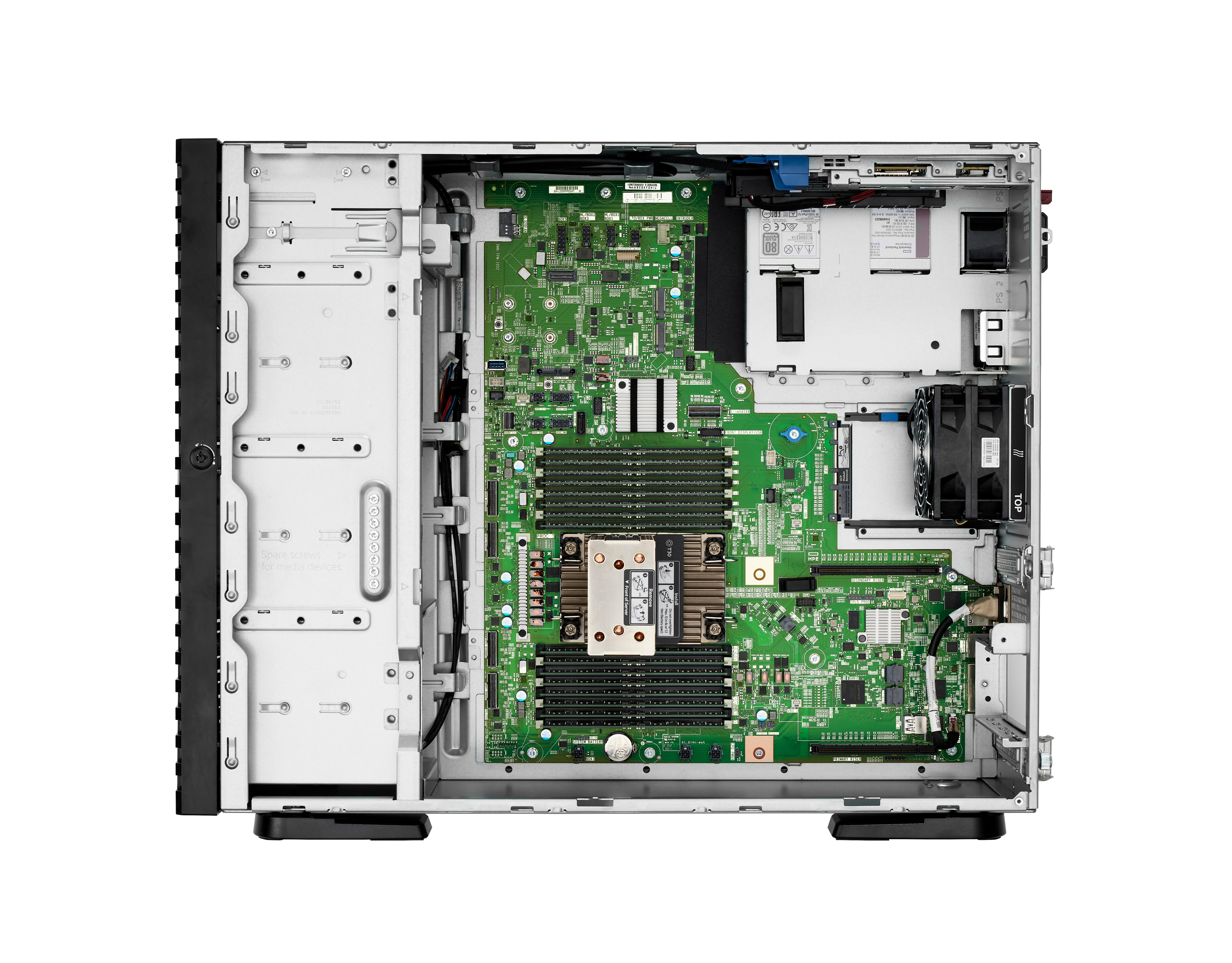 HPE ProLiant ML110 Gen11 Intel Xeon Silver 4510 2.4 GHz 64 GB RAM 8 SFF Schwarz