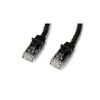 StarTech.com Cat6 Snagless Gigabit UTP Netzwerkkabel - Cat 6 RJ45 Netzwerkkabel mit Knickschutz - Patch-Kabel - RJ-45 (M) - RJ-45 (M) - 10,0m - UTP - CAT 6 - gepresst, glatt - Schwarz (N6PATC10MBK)