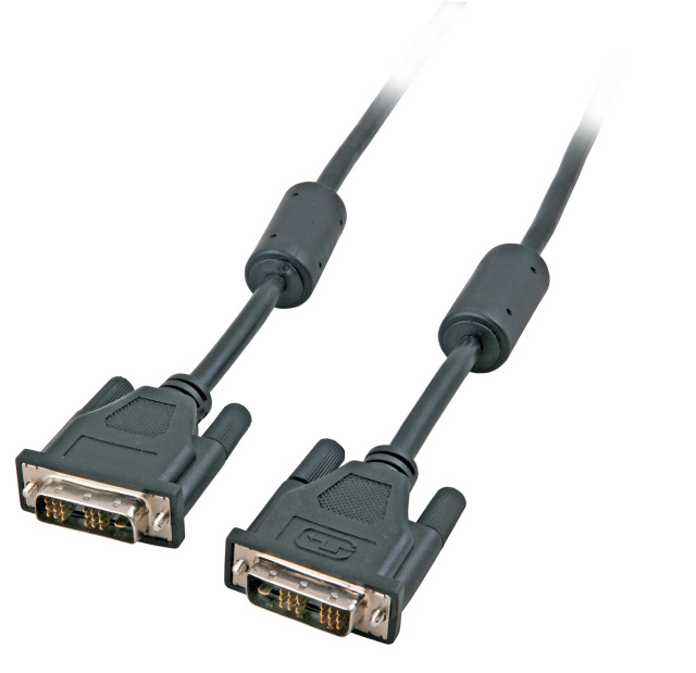 EFB Elektronik DVI-Kabel Single Link DVI-D 18+1 2 m Schwarz
