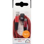 2GO 797195 USB Kabel 1 m USB 3.2 Gen 1 (3.1 Gen 1) USB C Rot (797195)