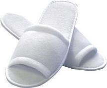 HYGONORM Einweg-Slipper CLASSIC, offen, weiß Einheitsgröße, Länge: 285 mm, Obermaterial Frotee-Polyester (5551)