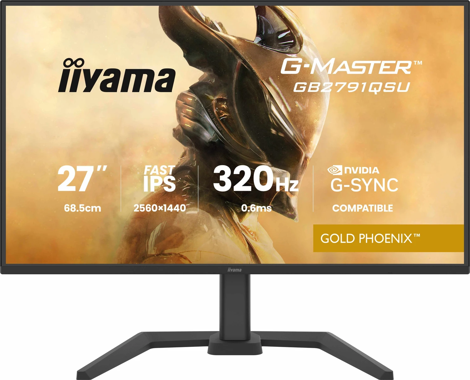iiyama G-Master GB2791QSU-B1 Gaming-Monitor 68,6 cm (27") QHD (GB2791QSU-B1)