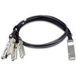 Planet 40G QSFP+ to 4 10G SFP+ 1M (CB-QSFP4X10G-1M)