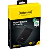 Intenso XS20000 - Powerbank - 20000 mAh - 3,1 A - 2 Ausgabeanschlussstellen (USB, USB-C) - Schwarz (7313550)