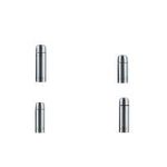 emsa Isolierflasche SENATOR, 1,0 Liter, Edelstahl hochwertiger, vakuumisolierter Edelstahlkolben, SAFE LOC - 1 Stück (618101600)