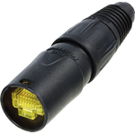 NEUTRIK ECON NE8MX-B-1 - etherCON RJ45 Kabelsteckerschutz Schwarz (NE8MX-B-1)