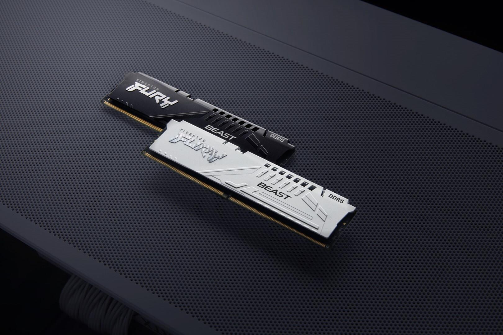 Kingston FURY Beast 16 GB RAM DDR5 5200 MHz CL40 DIMM Kit 2x 8 GB Schwarz