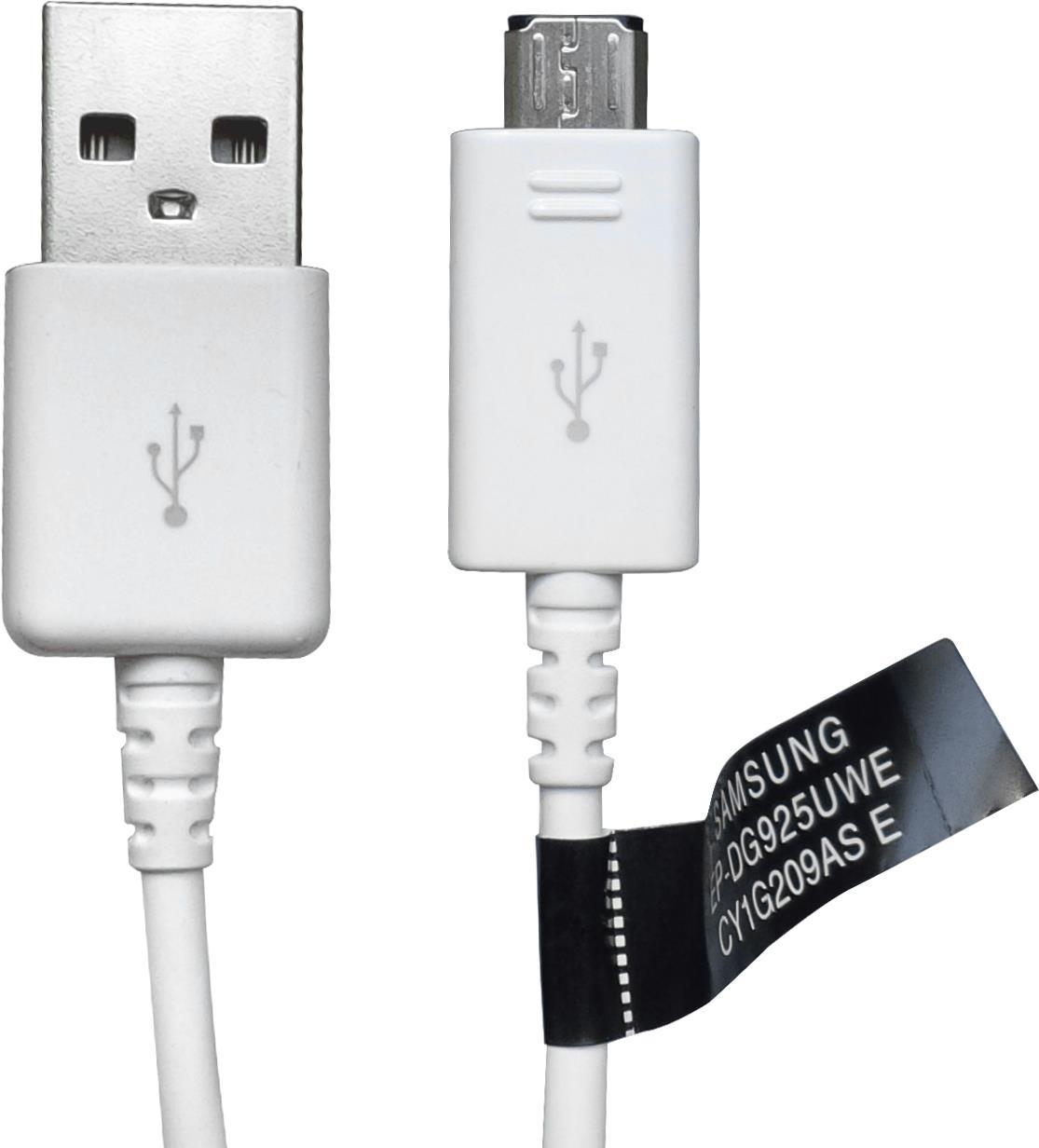 SAMSUNG Data Cable EP-DG925UWE/Z for Galaxy S6, white, Bulk (EP-DG925UWE/Z)