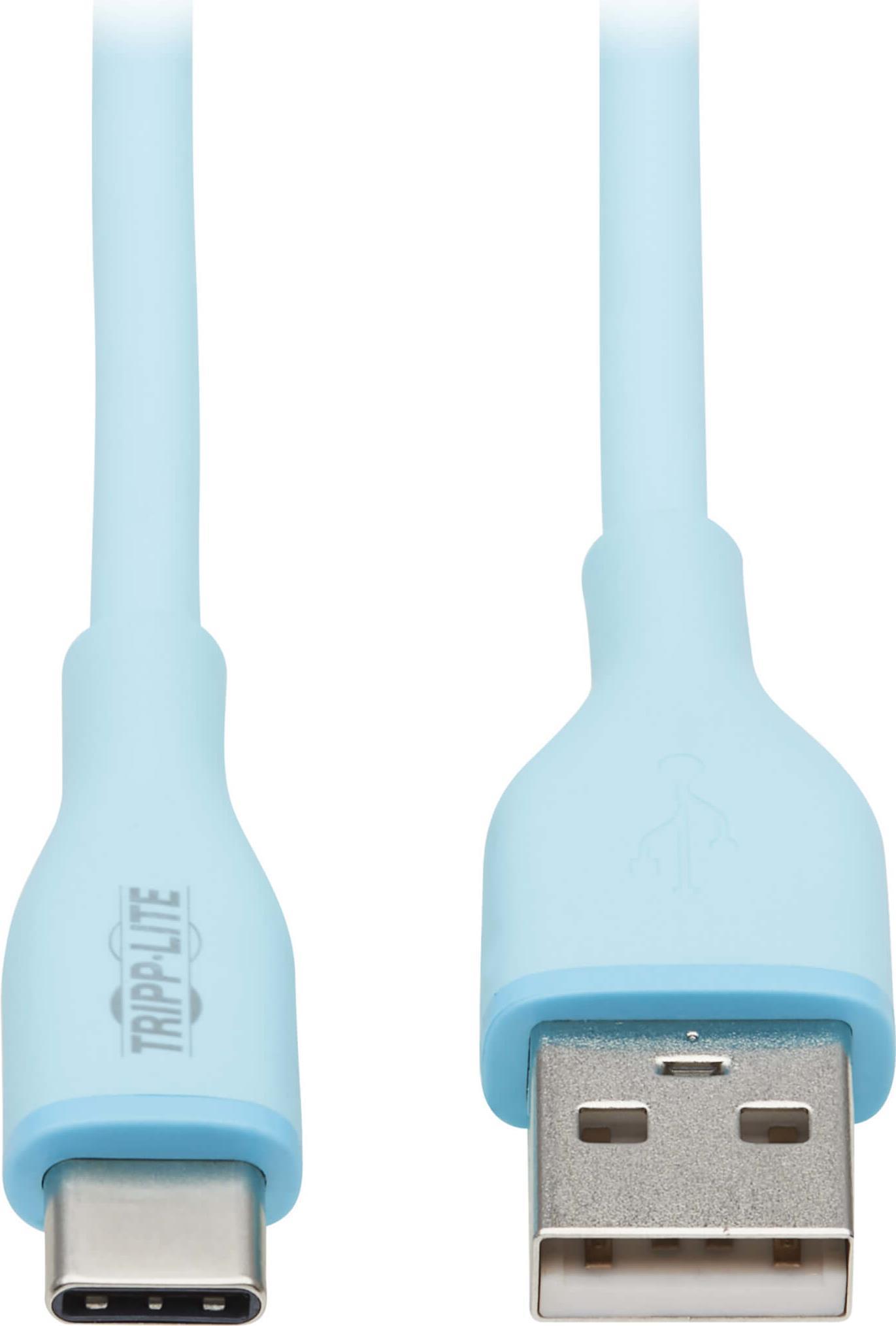 Tripp Lite U038AB-006-S-LB USB Kabel 1,83 m USB 2.0 USB A USB C Blau (U038AB-006-S-LB)