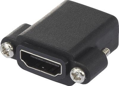 SP-9082612 HDMI Adapter[1x HDMI-Buchse - 1x HDMI-Buchse] Schwarz (SP-9082612)