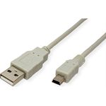 STANDARD USB 2.0 Kabel, Typ A - 5-Pin Mini, 3 m (S3143)
