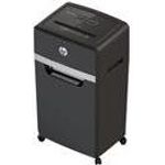 HP Pro Shredder 16MC Aktenvernichter mit Partikelschnitt P-5, 2 x 15 mm, bis 16 Blatt, schwarz (2816)