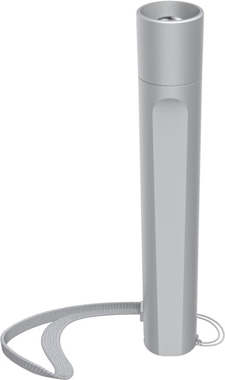 Hama LED-Taschenlampe FL120, Batterien, Aluminium, 3 Modi (00228601)