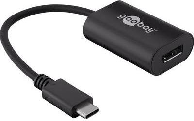 Goobay 38530 Kabelschnittstellen-/adapter USB-C DisplayPort Schwarz (38530)