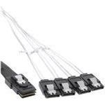 SAS Anschlusskabel Mini SAS SFF8087 an 4x SATA (27610A)