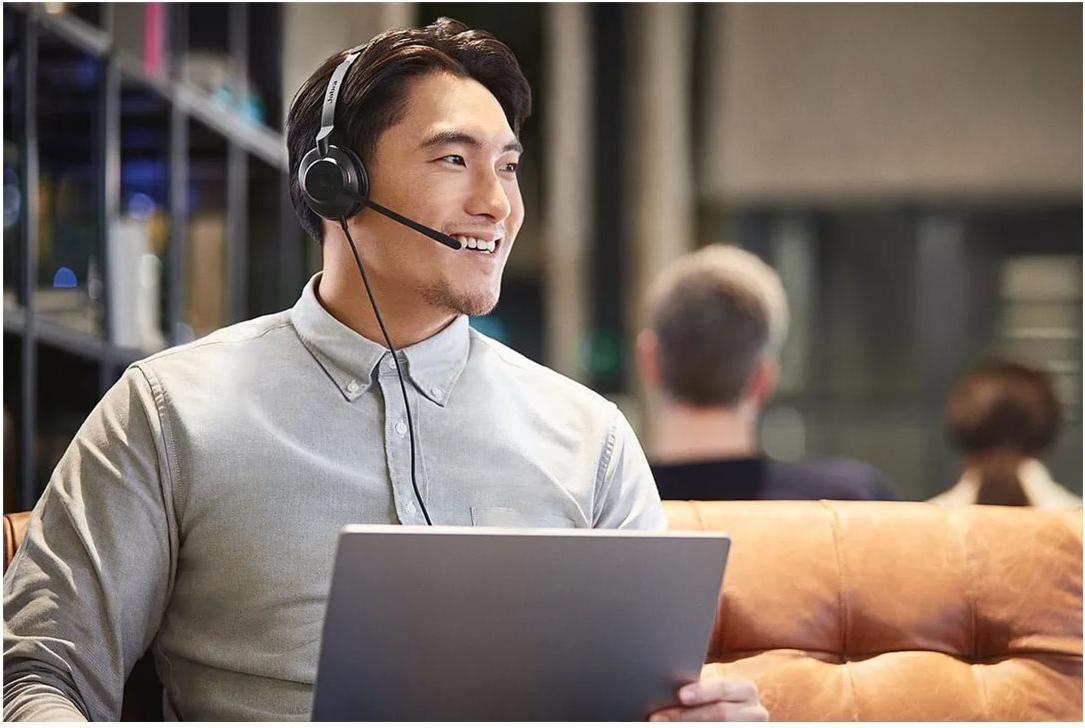 Jabra Evolve2 30 SE MS Stereo Headset USB-C USB-A Schwarz