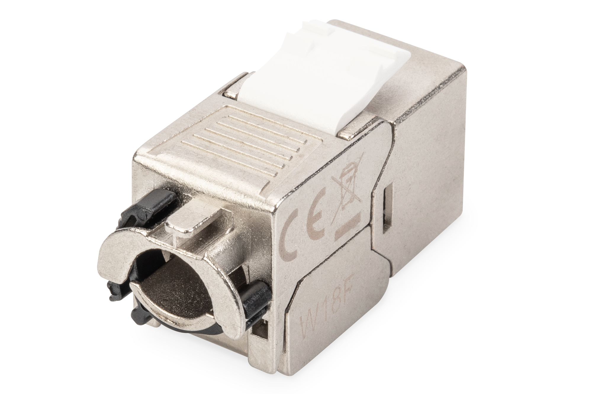 Digitus DIGITUS Professional DN-93617-24 CAT 6a STP Keystone Modul 500 MHz Set 24 Stück Silber
