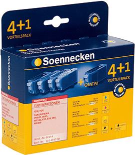 Soennecken Tintenpatrone 80154 wie Canon PGI520/CLI521 5 St./Pack. (80154)