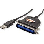 ROLINE 12.02.1092 Kabeladapter IEEE 1284 USB-A Schwarz (12.02.1092)