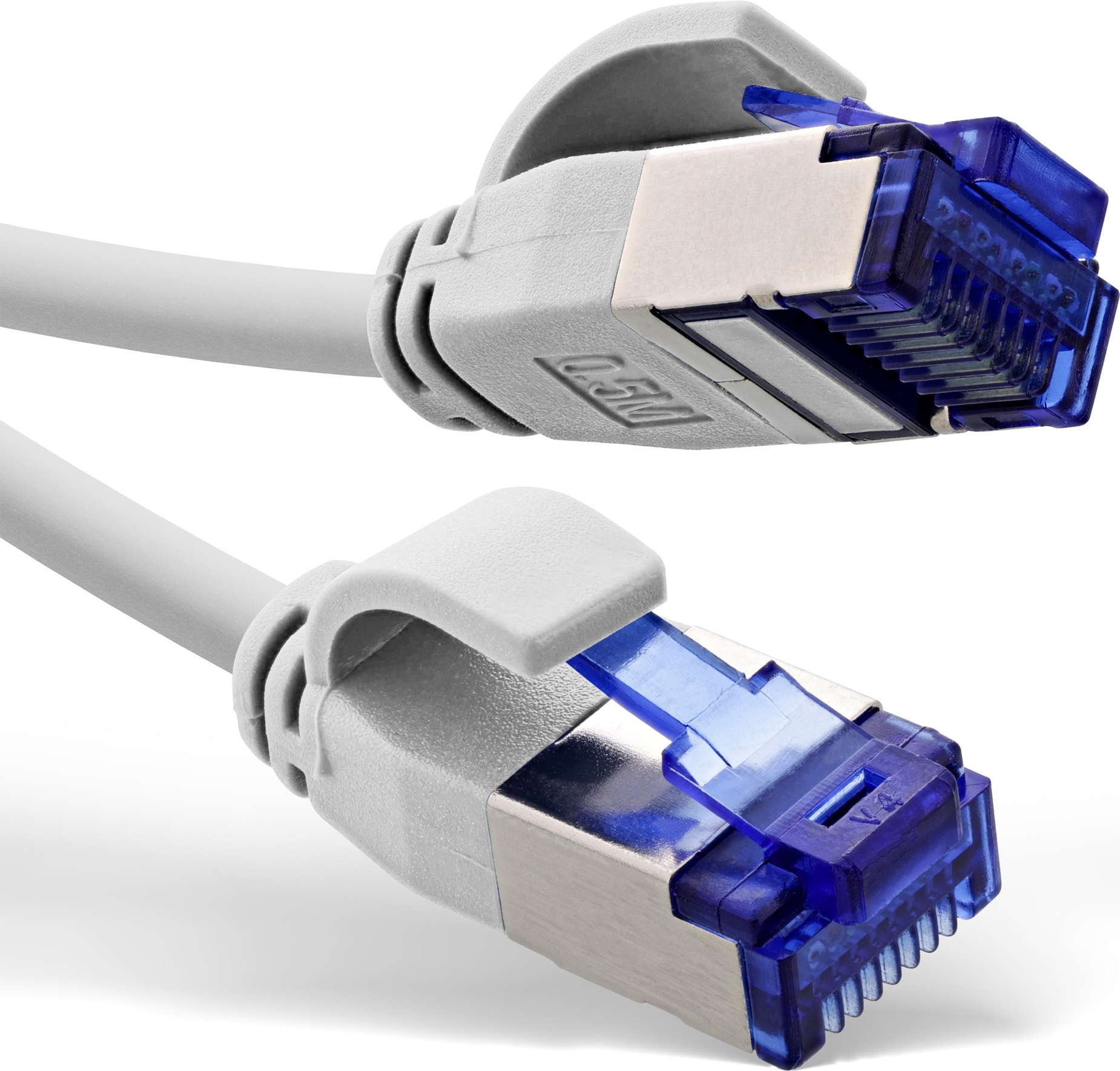 InLine® Patchkabel Slim, Cat.6A, S/FTP, TPE (LSZH) flexibel, PoE, weiß, 25m (74925W)