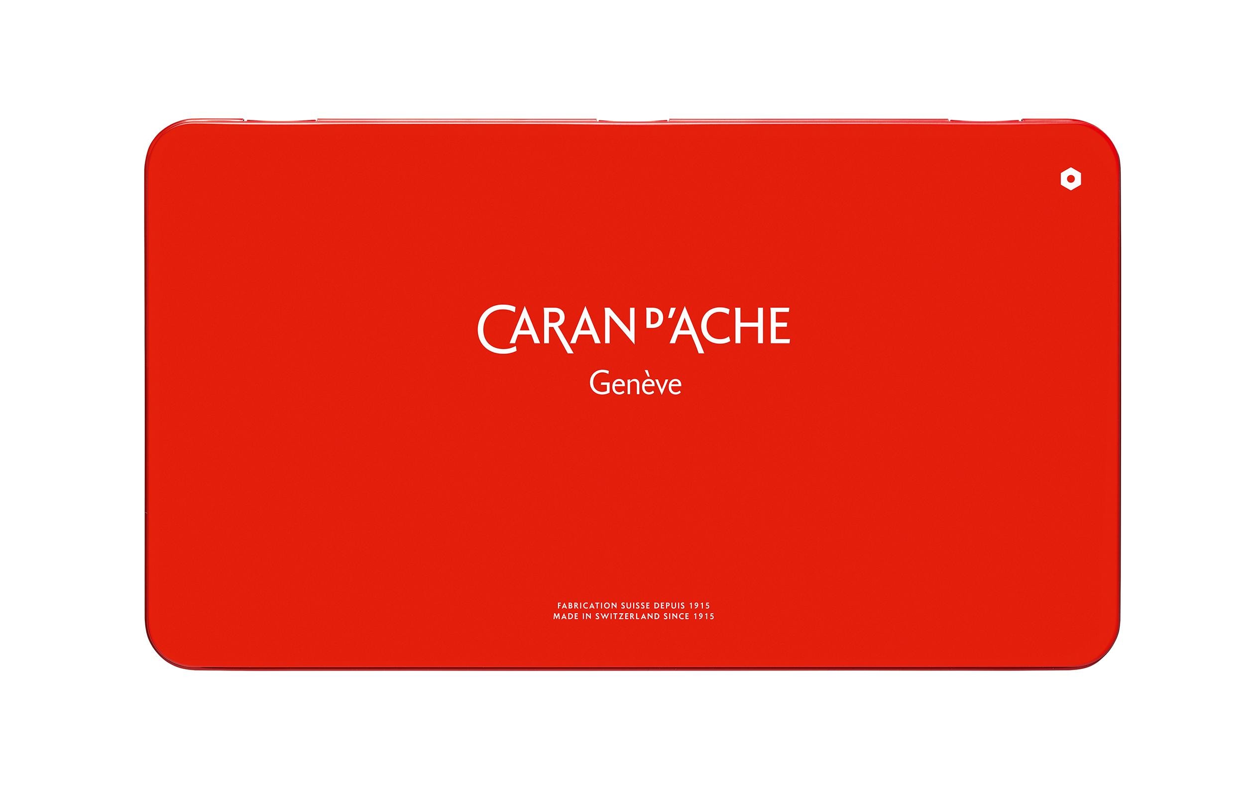 Caran d'Ache SUPRACOLOR Soft Aquarelle Buntstifte, 120er Metalletui