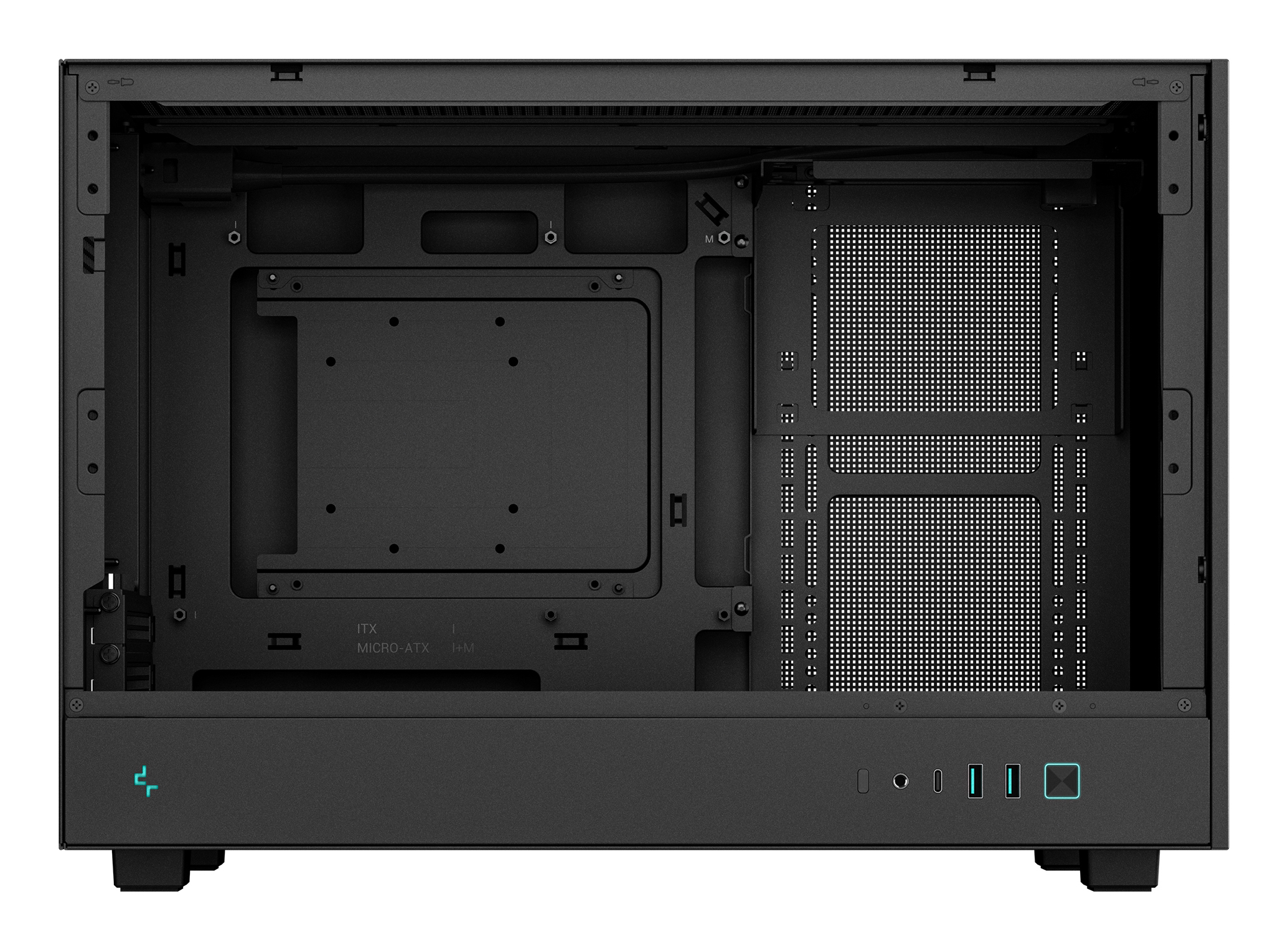 DeepCool CH260 Tower-Gehäuse Tempered Glass Schwarz