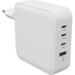 Hyper HyperJuice 100W USB-C GaN Travel Charger 3C+1A - White (HJ1002WHWWGL)