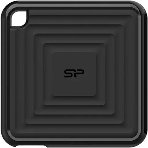Silicon Power PC60 Externe SSD 1 TB USB-C Schwarz