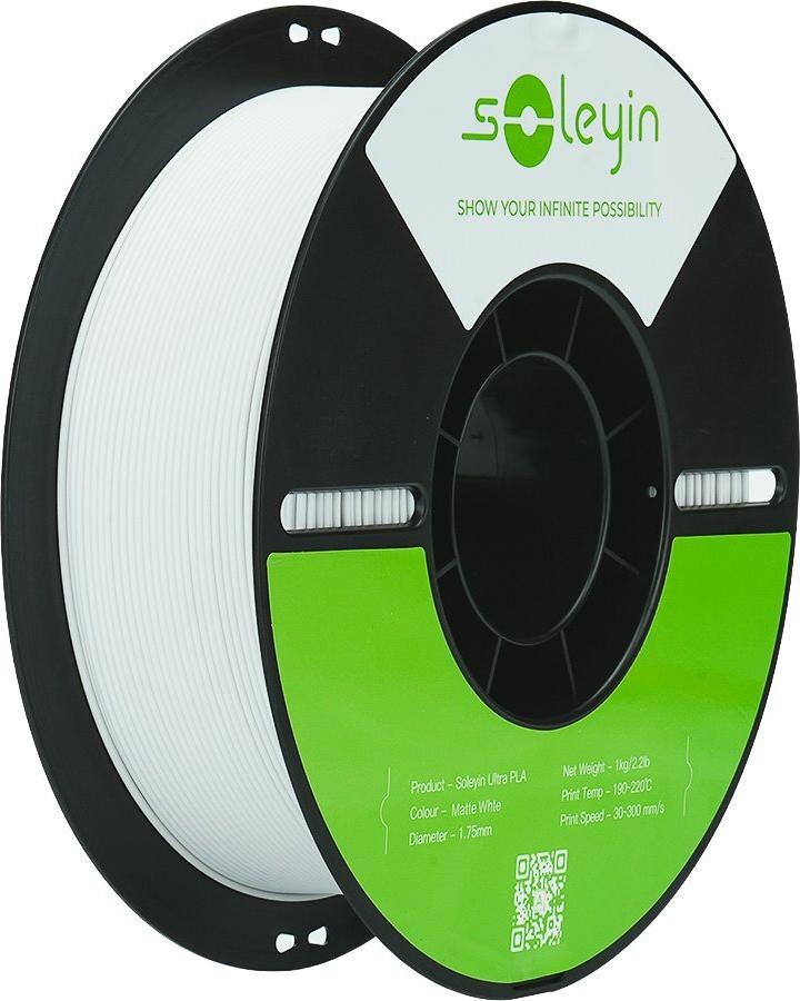 Creality SOLEYIN ULTRA PLA 1,75mm MATTE WHITE 1kg (3301010512)