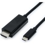 Value 11.99.5840 USB-Grafikadapter 3840 x 2160 Pixel Schwarz (11.99.5840)