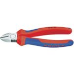 Knipex 70 02 180 Werkstatt Seitenschneider mit Facette 180 mm