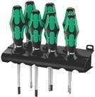 Wera Werkstatt Schraubendreher-Set 7teilig 335/350/367/7 Lasertip Schlitz, Kreuzschlitz Phillips, Kreuzschlitz Pozidriv (05320540001)