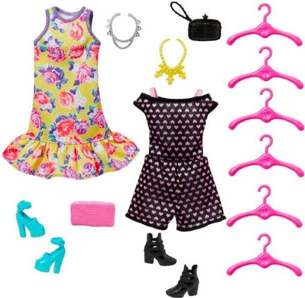 Barbie Fashionistas HJL65 Puppenzubehör Puppen-Kleiderset (00523009)