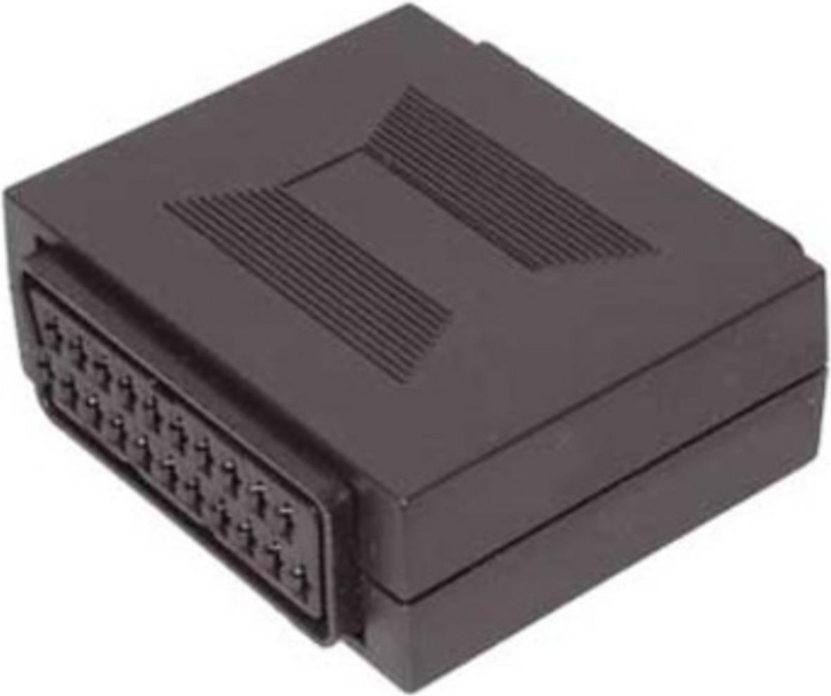 S/CONN maximum connectivity Adapter Video/ Audio-Scart-Verbinder, Scartbuchse auf Scartbuchse (94040)
