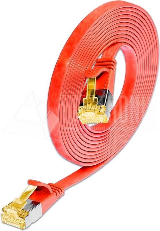 Wirewin PKW-STP-SLIM-K6A 2.0 RT. Kabellänge: 2 m, Kabelstandard: Cat6a, Kabelschirmung: U/FTP (STP), Anschluss 1: RJ-45, Anschluss 2: RJ-45, Steckerverbindergeschlecht: Male connector / Male connector, Kabelfarbe: Rot (PKW-STP-SLIM-K6A 2.0 RT)