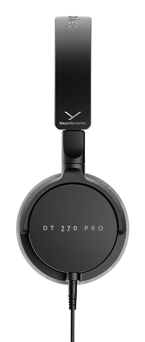 Beyerdynamic DT 270 PRO Ohrumschließender Studiokopfhörer Kabelgebunden Schwarz