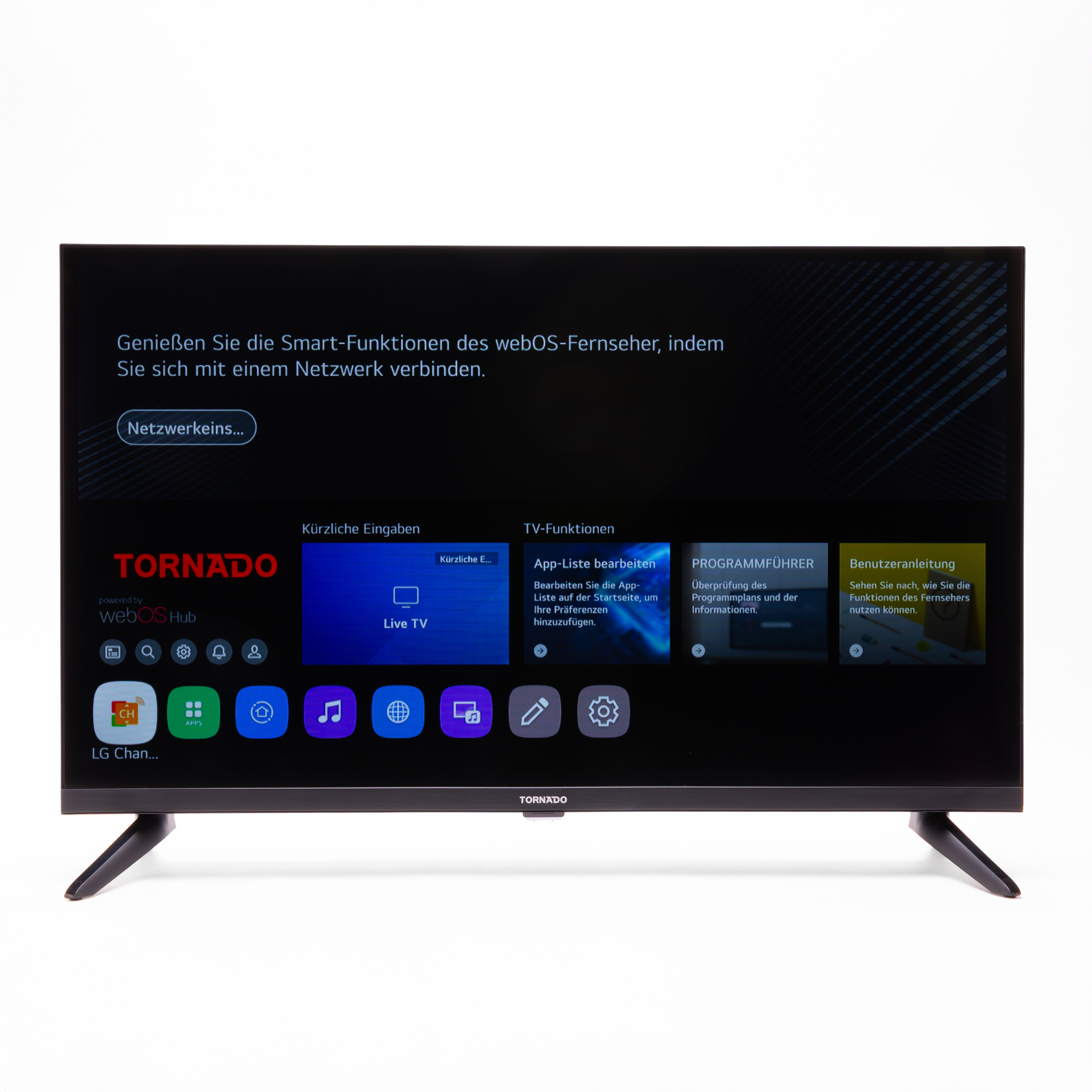 Tornado 32ES4301X 32" HD LED-Fernseher Schwarz