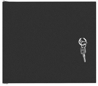 Lanberg WF10-2306-00B Rack 6U Wandmontiertes Regal Schwarz (WF10-2306-00B)