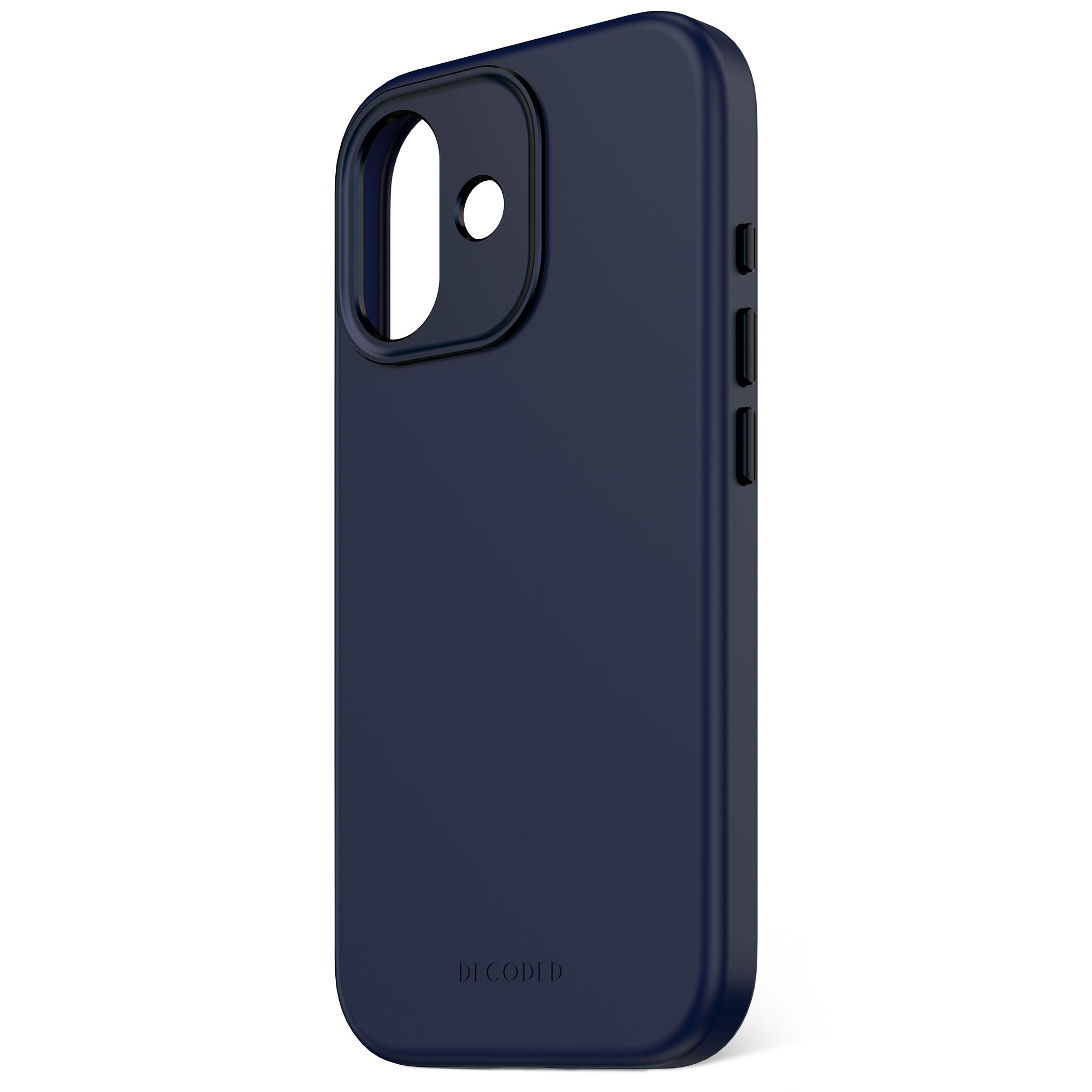 Decoded AntiMicrobial Silicone Backcover iPhone 17 True Navy