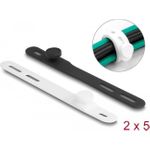 Delock Kabelbinder flexibel wiederverwendbar (19005)