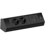 BACHMANN CASIA 2 2xCEE7/3 1xUSB A/C 22W (932.102)