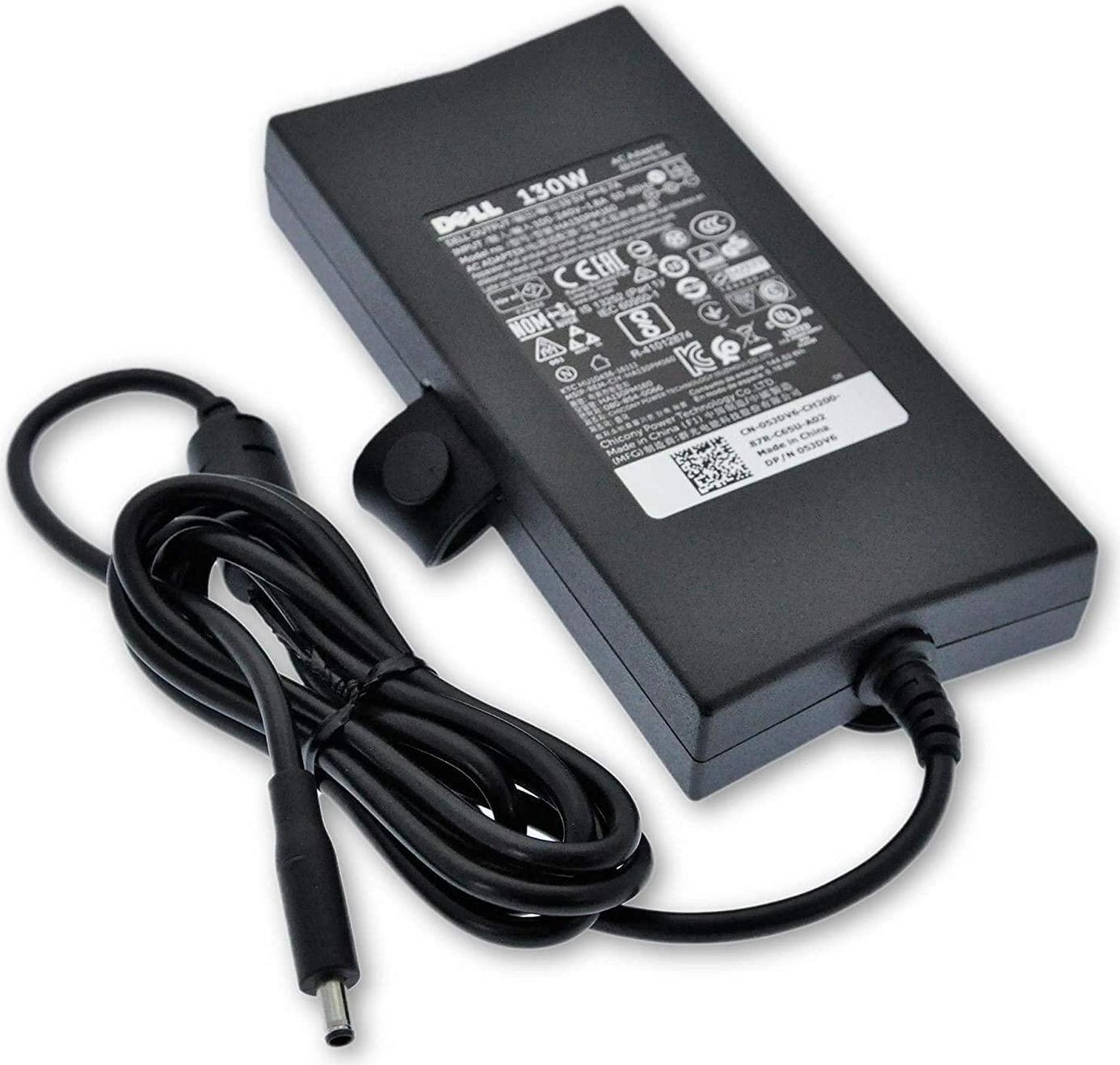 Dell AC Adapter, 130W, 19.5V, 3 Version 2 (Not incl.) (VG951)
