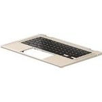 HP Top Cover W/Keyboard JTB BL (M47697-A41)